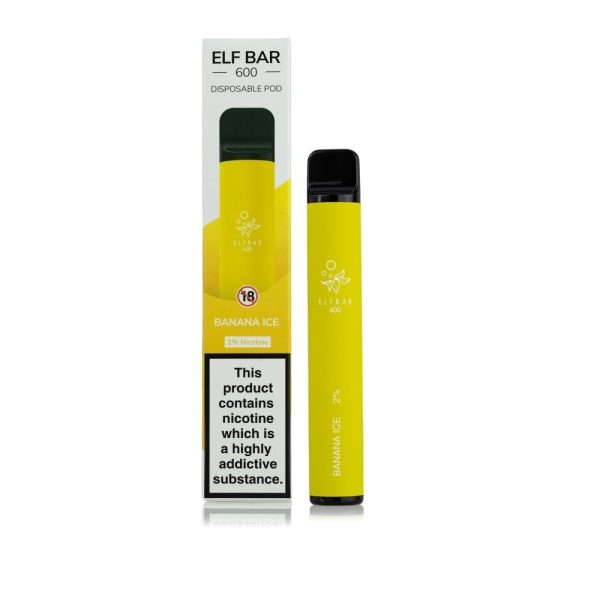 ELF BAR 600 V2 EINWEG-POD – BANANA ICE 20MG ELF BAR - XMANIA Deutschland