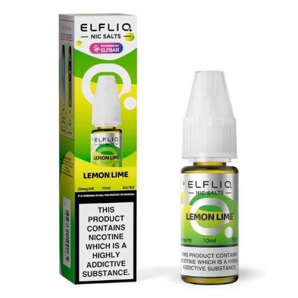 Elfliq – Zitronenlimette (Das offizielle ElfBar Nic Salt Liquid) ELFLIQ - XMANIA Deutschland