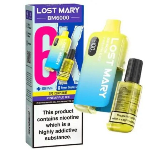 Lost Mary BM6000 – Lemon Lime (Einweg-Pod-Set) 20MG EINWEG-VAPE-BARS - XMANIA Deutschland 15